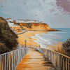 Seascape Torquay Boardwalk Diamond Painting