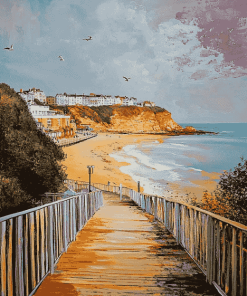 Seascape Torquay Boardwalk Diamond Painting