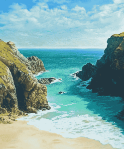 Seaside Cornwall Diamond Painting