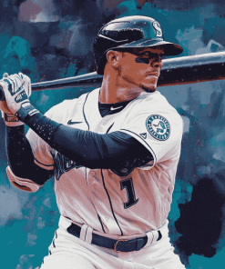 Seattle Mariners Baseballers Diamond Painting