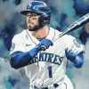 Seattle Mariners Mitch Haniger Diamond Painting