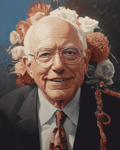 Senator Bernie Sanders Diamond Painting