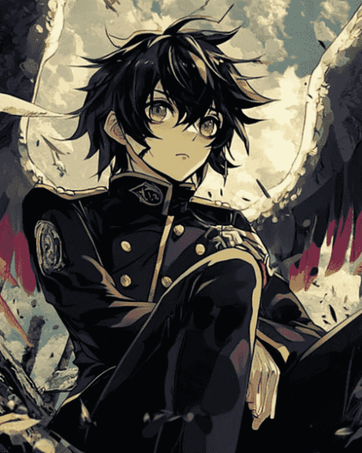 Seraph Of The End Anime Diamond Painting