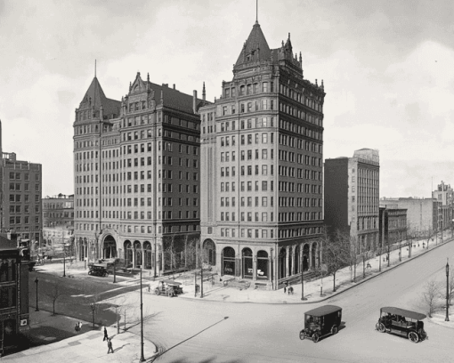 Shelton Square Buffalo Building Diamond Painting