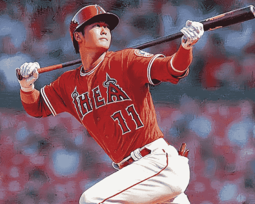 Shohei Ohtani Sports Legend Diamond Painting