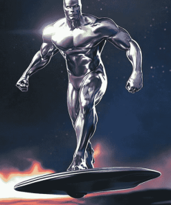 Silver Surfer Animation Diamond Painting