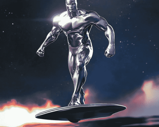 Silver Surfer Animation Diamond Painting