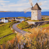 Skerries Windmills Landscape Diamond Painting