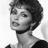 Sophia Loren Black and White Diamond Painting