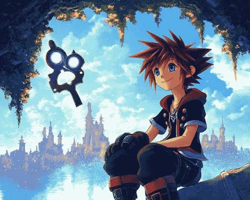 Sora Anime Diamond Painting