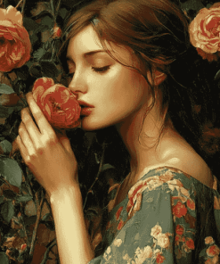 Soul Of The Rose Vintage Diamond Painting