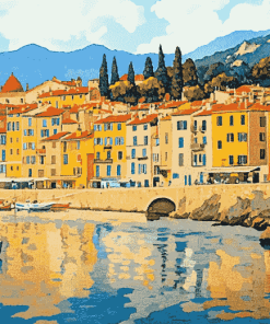 South Of France Bridges Diamond Painting