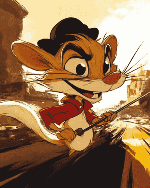 Speedy Gonzales Cartoon Diamond Painting