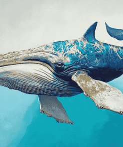 Spem Whale Marine Giant Diamond Painting