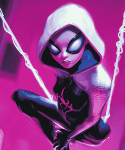 Spider Gwen Marvel Animation Diamond Painting