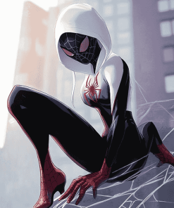 Spider Gwen Marvel Animation Diamond Painting