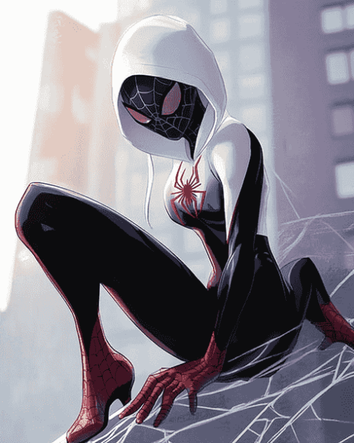 Spider Gwen Marvel Animation Diamond Painting