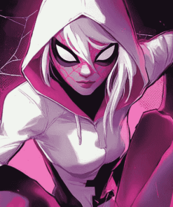 Spider Gwen Marvel Diamond Painting