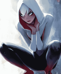 Spider Gwen Marvel Diamond Painting