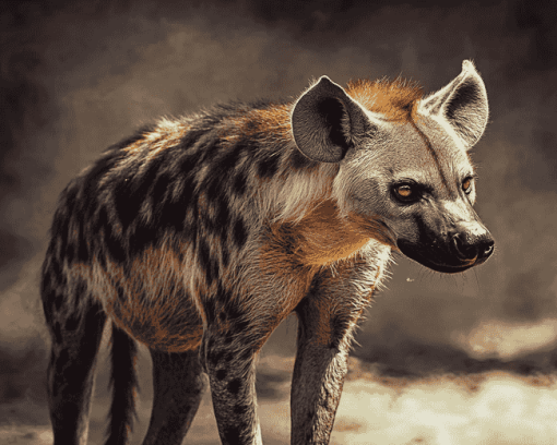 Spotted Hyena Animal Diamond Painting