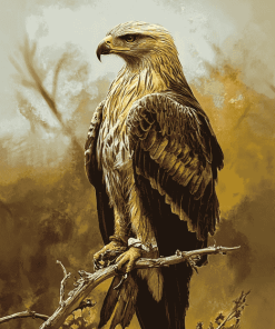 Spotted Indian Eagle Diamond Painting