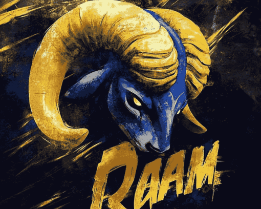 St Louis Rams Football Diamond Painting