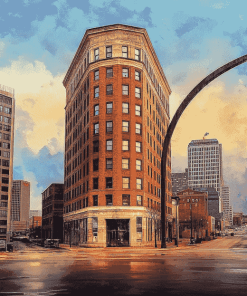 St Louis Skyscrapers Diamond Painting