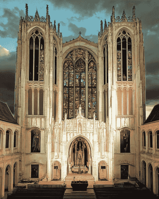 St Michael And St Gudula Cathedral Diamond Painting