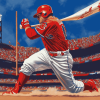 St. Louis Cardinals Baseball Diamond Painting