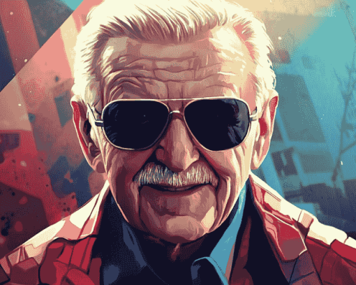 Stan Lee Marvel Diamond Painting