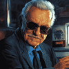 Stan Lee Marvel Legend Diamond Painting