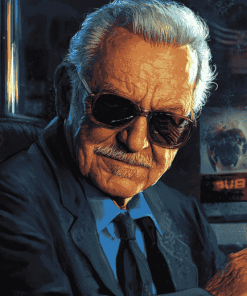 Stan Lee Marvel Legend Diamond Painting