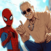 Stan Lee Spiderman Diamond Painting