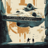 Star Wars Millennium Falcon Diamond Painting