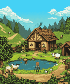 Stardew Valley Animation Diamond Painting