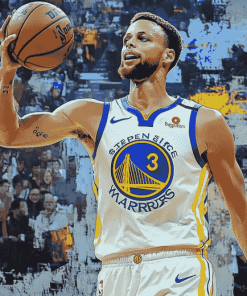 Steph Curry Basketball Legend Diamond Painting