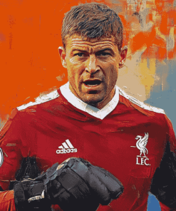 Steven Gerrard Football Icon Diamond Painting