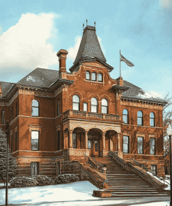 Stillwater Courthouse Castle Diamond Painting