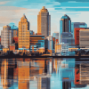 Stunning Louisville Buildings Diamond Painting