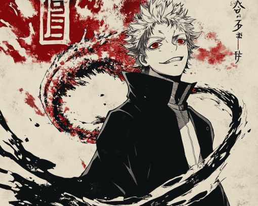 Sukuna Jujutsu Kaisen Anime Diamond Painting