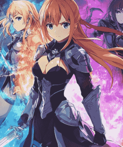 Sword Art Online Anime Diamond Painting