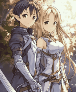 Sword Art Online Romance Diamond Painting