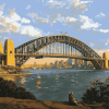 Sydney Harbor Icon Diamond Painting