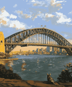 Sydney Harbor Icon Diamond Painting