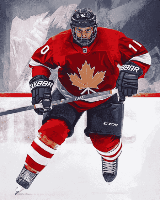 Team Canada Hockey Stars Diamond Painting