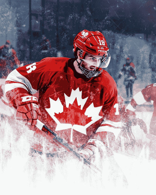 Team Canada Ice Hockey Diamond Painting