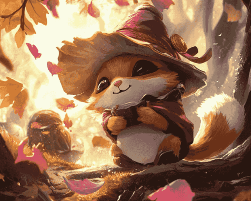 Teemo Legends Animation Diamond Painting