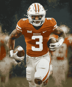 Texas Football Star Diamond Painting