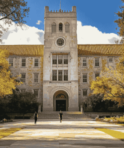 Texas University Landmark Diamond Painting