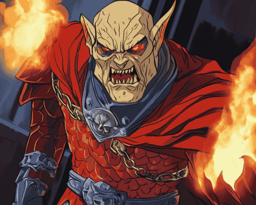 The Demon Etrigan Villains Diamond Painting